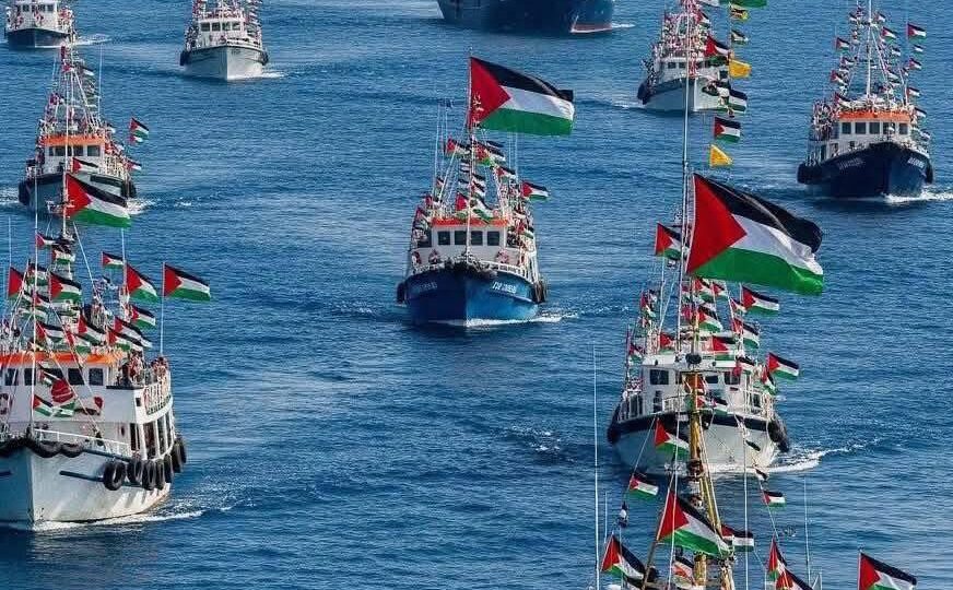 إسرائيل تعترض “أسطول الصمود العالمي” قبالة السواحل القبرصية