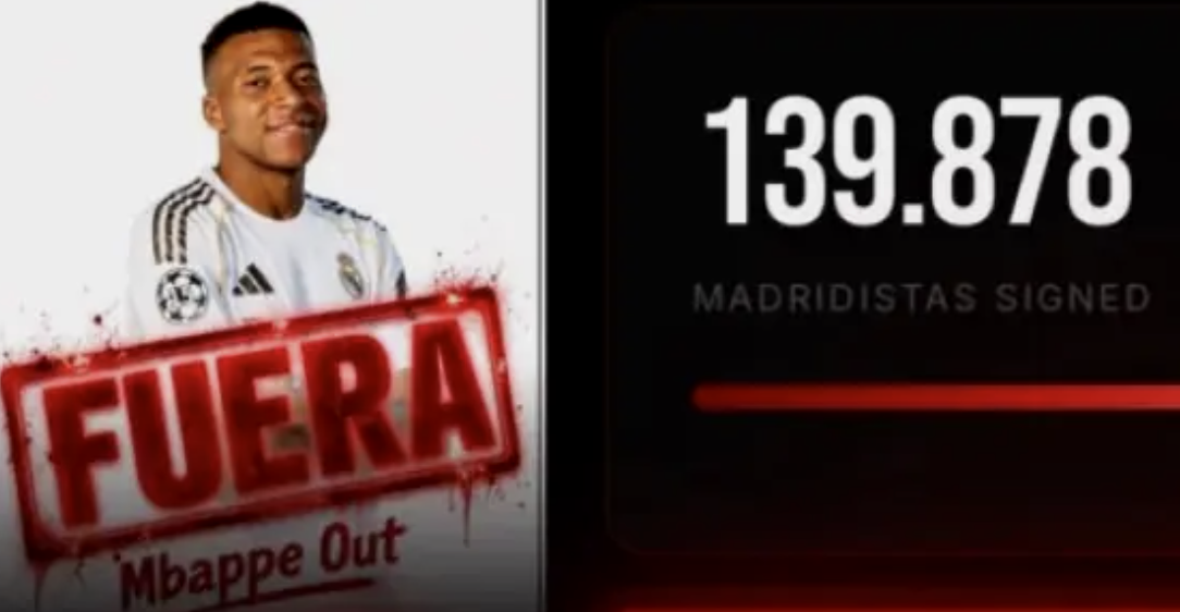 أكثر من 139 ألف مشجع يطالبون بمغادرة مبابي لريال مدريد