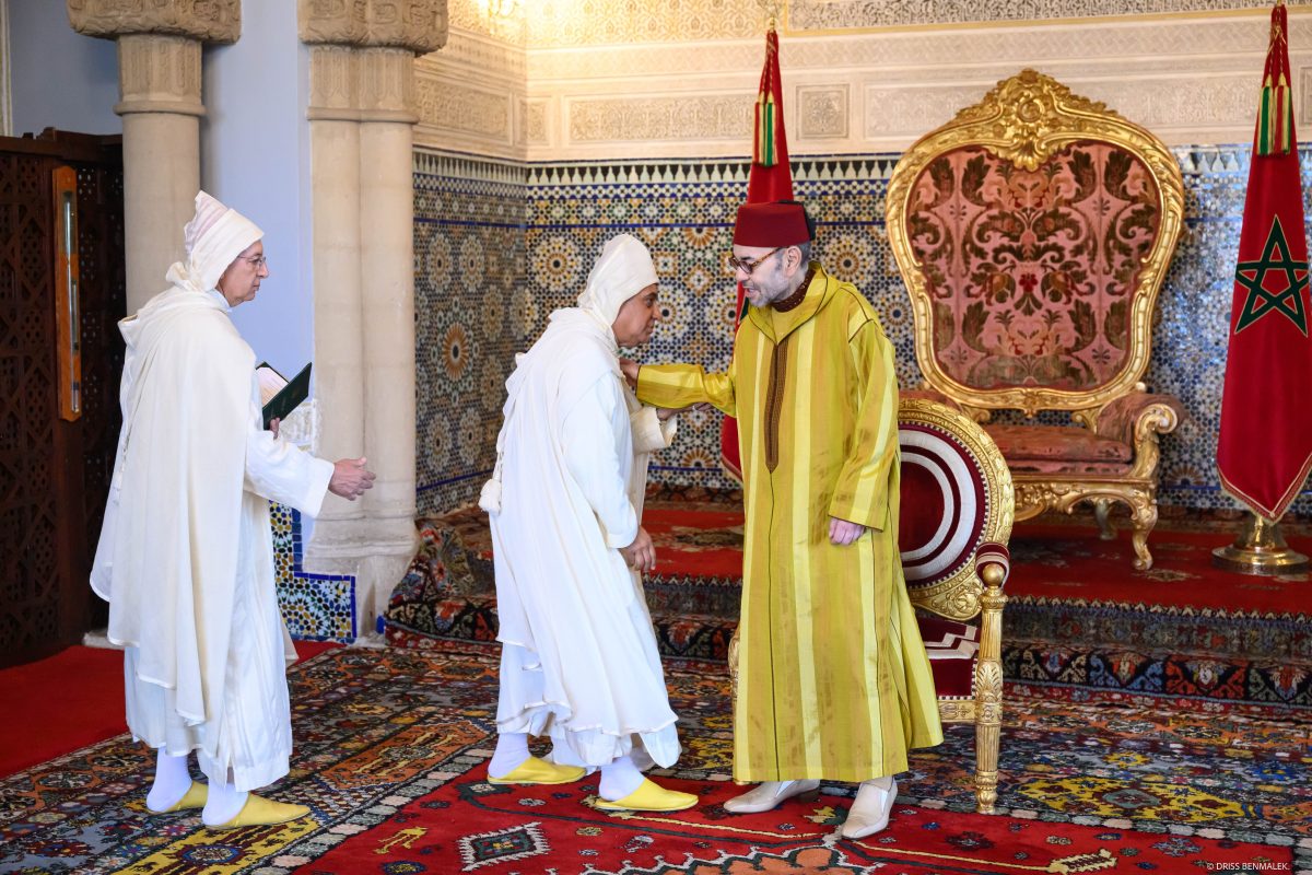 الملك محمد السادس يستقبل الأعضاء الجدد بالمحكمة الدستورية ويعين محمد أمين بنعبد الله رئيسا