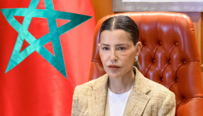 الأميرة للا مريم تمثل الملك محمد السادس في جنازة برناديت شيراك بباريس