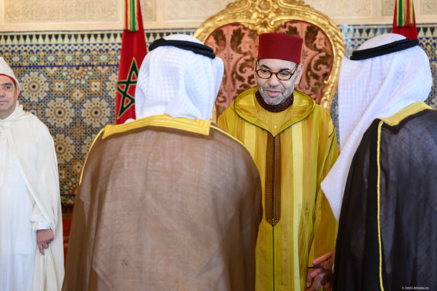 الملك محمد السادس يستقبل سفراء أجانب جدد بالقصر الملكي بالرباط