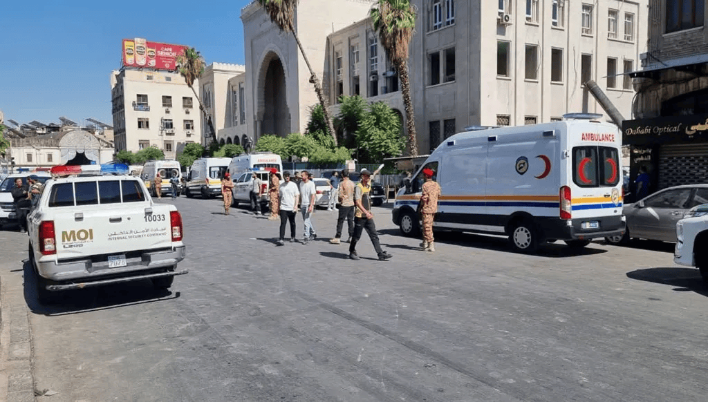 قتلى وجرحى في انفجار استهدف مقهى وسط دمشق