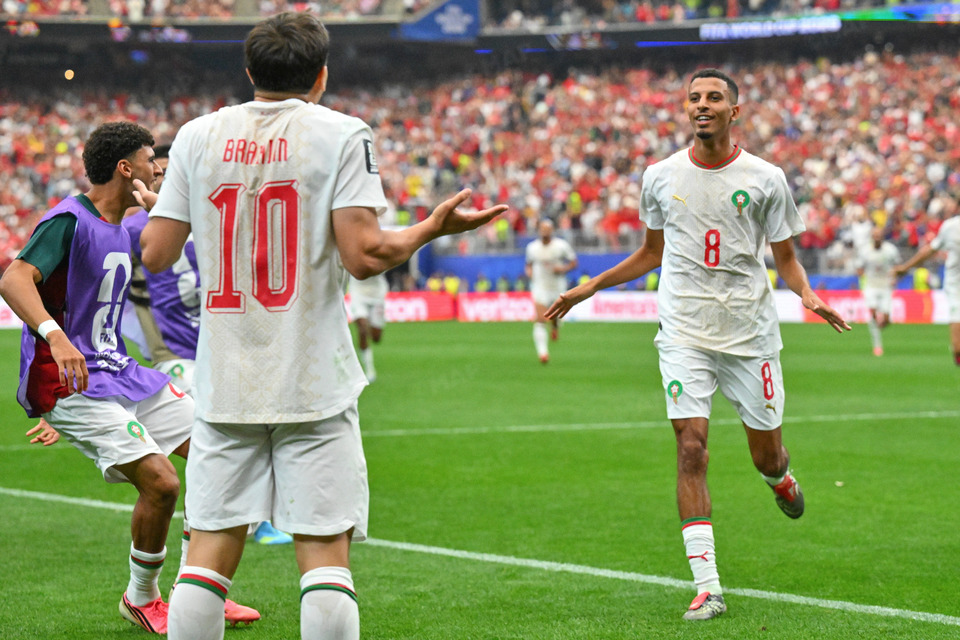 أوناحي أفضل لاعب في مباراة المغرب وكندا بعد قيادة الأسود إلى ربع نهائي المونديال