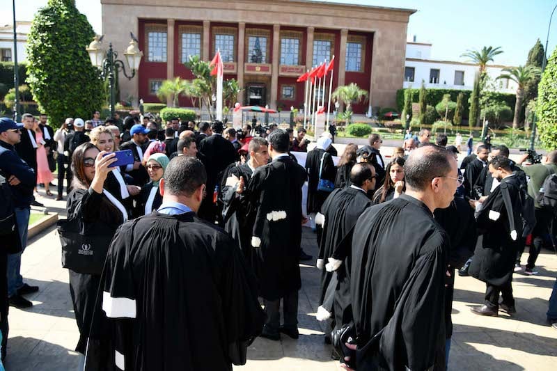 جمعية هيئات المحامين بالمغرب تمدد الإضراب وتواصل الامتناع عن تقديم الخدمات المهنية