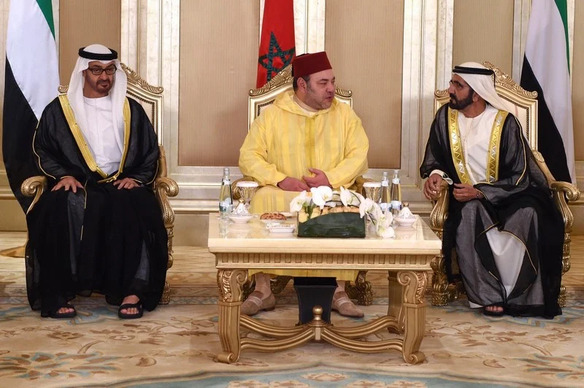 الملك محمد السادس يعزي رئيس الإمارات في وفاة الشيخ أحمد بن راشد آل مكتوم
