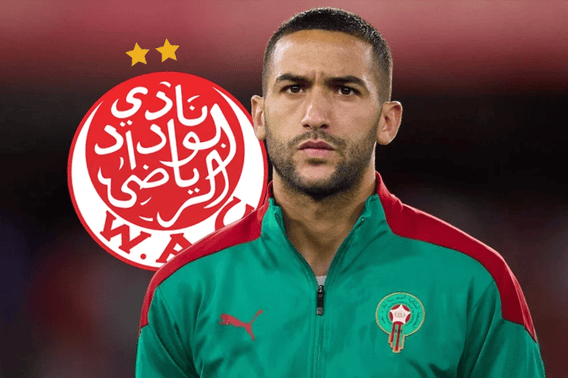 الوداد الرياضي وحكيم زياش ينهيان ارتباطهما بالتراضي
