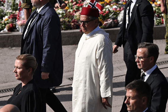 أخنوش يمثل الملك محمد السادس في مراسم جنازة ملك النرويج هارالد الخامس